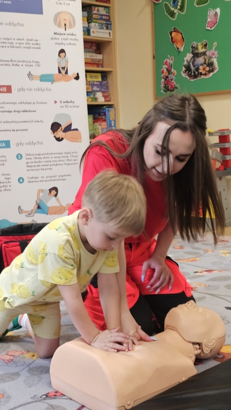 ''Zostań Małym Ratownikiem'' - warsztaty z pierwszej pomocy - 5.06.2025